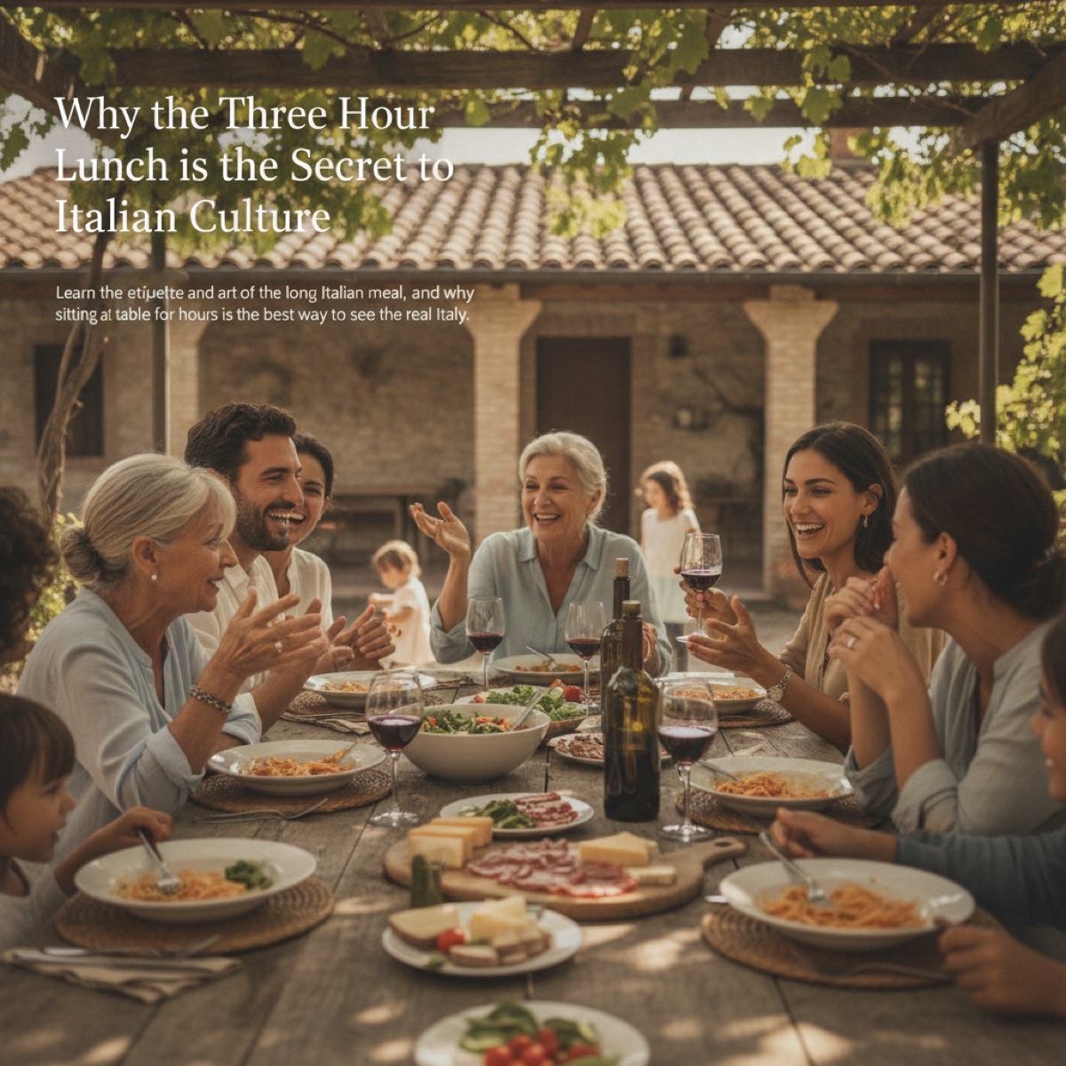 Why the Three Hour Lunch is the Secret to Italian Culture